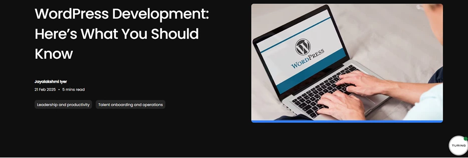 wordpress web development